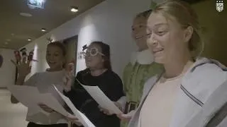 Thumbnail: USWNT GOES CAROLING AT TEAM HOTEL ● US SOCCER HOLIDAY VIDEO ● MAL, ROSE, EMILY, and SAM