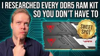 Thumbnail: I Researched Every DDR5 RAM Kit So You Don't Have To