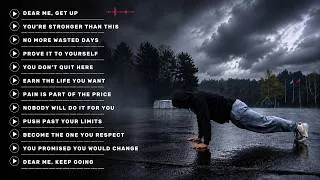 Thumbnail: NO EXCUSES – LETTER TO MYSELF💪🔥 | Rap Rock Workout Music | Gym Motivation Anthem