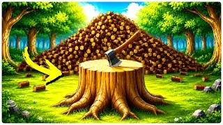 Thumbnail: GERANDO 453.234.878.345 MADEIRAS COM ESSE TOCO | Forage Wizard
