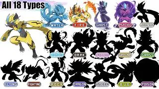 Thumbnail: What If Zeraora Had Every Single Elemental Type? (All 18 Zeraora Forms 4K)