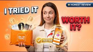 Thumbnail: Temu FREE Gift Review 🎁 My Honest Experience After Trying It Out