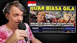 Thumbnail: GILA! RIBUAN TIKTOKER DUNIA DATANG KE INDONESIA RAYAKAN 17 AGUSTUS 🇮🇩