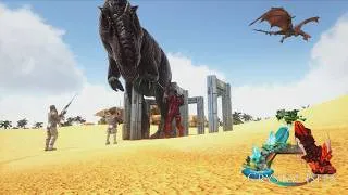Thumbnail: Ark Crystal Isles Episode 16- Trapping Giganotosaurus