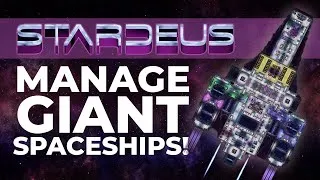 Thumbnail: Stardeus | Epic Indie Base Builder on GIANT Spaceships!
