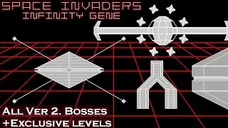 Thumbnail: All Deletion Levels + Ver 2. Bosses [Space Invaders Infinity Gene iOS]