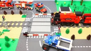 Thumbnail: LEGO Trains Road Crossing and Cars & Trucks in Movie