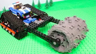 Thumbnail: LEGO Experimental New Police Car and Fire Truck, Concrete Mixer Truck Cars For Kids