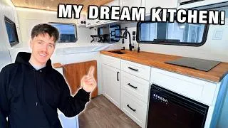 Thumbnail: I Built a LUXURY Kitchen in My Box Van | E350 Camper Conversion