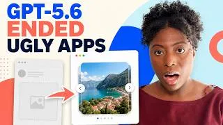 Thumbnail: How To Use Codex To Build an Insanely Beautiful App Using GPT 5.6 Sol