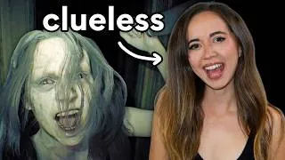 Thumbnail: can a non-gamer beat Resident Evil?