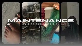 Thumbnail: MAINTENANCE VLOG: BACK TO SCHOOL EDITION | Nails, Hair & Target run and all things in between!