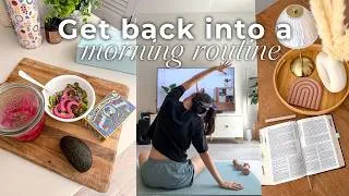 Thumbnail: Getting My Life Together: back into a morning routine, first workout after surgery
