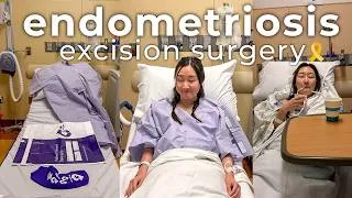 Thumbnail: Endometriosis Surgery Vlog: prep day, day of surgery, & first week recovery🎗️