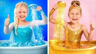 Thumbnail: Kids Become Princesses | Magical Powers and Rich vs Poor Story