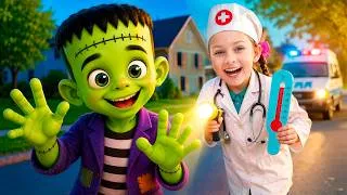 Thumbnail: Maya and Mia Learn Beach First Aid with a Doctor