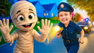 Thumbnail: Halloween Police Officer Solves the Missing Candy Mystery