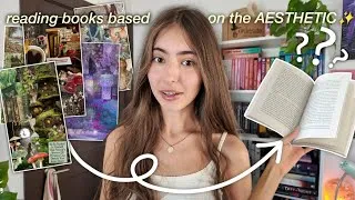 Thumbnail: Reading BOOKS based only on their AESTHETIC ✨📚