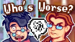 Thumbnail: Is Pierre Worse than Morris? (no, but listen) | Stardew Valley
