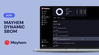 Thumbnail: Demo: Mayhem Dynamic SBOM