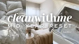 Thumbnail: MID YEAR RESET | CLEAN WITH ME + deep clean entire apartment