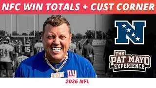 Thumbnail: NFC Win Totals & Best Bets | 2026 NFL Season Preview & Division Picks + Cust Corner