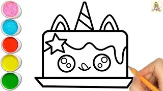 Thumbnail: HOW TO DRAW A SIMPLE CUTE CAKE | 🎂 BIRTHDAY CAKE DRAWING