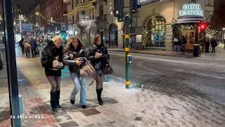 Thumbnail: Stockholm Nightlife on Ice: People Slipping & Falling in Sweden 😂 (4K)