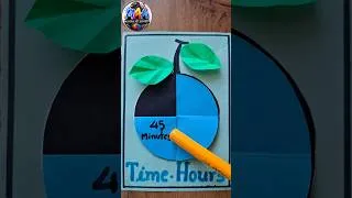 Thumbnail: Time Hours maths project / time hour chart drawing #shorts #short #youtubeshorts #maths #viral