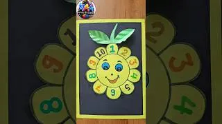 Thumbnail: In this learning video, Crafting and Counting Number 1 to 10 | Number Crafts #shorts #short #viral