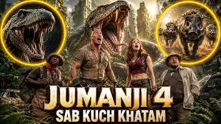 Thumbnail: Jumanji Open World Trailer Breakdown in Hindi 😱🔥 | Creatures, Monsters & Dinosaurs Revealed!