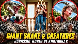 Thumbnail: The End of Oak Street Final Trailer Breakdown in Hindi 😱🔥 | Giant Snake, New Dinosaurs & Creatures!