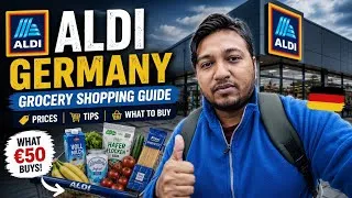 Thumbnail: ALDI Germany Vlog 🇩🇪 Ep. 1 | Budget Grocery Shopping, Prices & Best Deals