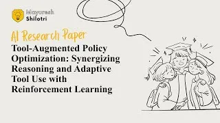 Thumbnail: Tool-Augmented Policy Optimization Synergizing Reasoning and Adaptive Tool Use with Reinforcement Le