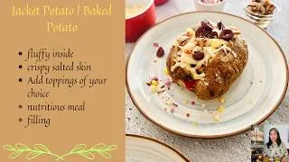Thumbnail: JACKET POTATOES | BAKED POTATOES | HOW TO MAKE JACKET POTATOES