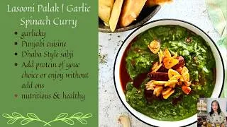 Thumbnail: LASOONI PALAK | LEHSUNI PALAK | LASOONI PALAK WITH TOFU
