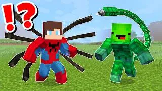 Thumbnail: Maizen in SPIDER-MAN NEW CHALLENGE in Minecraft / JJ and Mikey