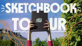 Thumbnail: this sketchbook took me 4 years to finish 😅 Sketchbook Tour 2026 & Art Supplies