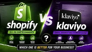 Thumbnail: Shopify vs Klaviyo Which Is Better for Your Business in 2026? Features, Pricing & Difference Explain