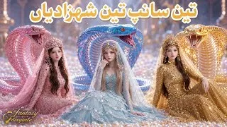 Thumbnail: Three Princess And Three snakes 🐍 | Fantasy Fairytale | Animated Stories #hindifairytales