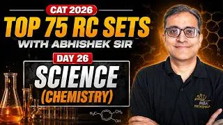 Thumbnail: Top 75 RC Sets with Abhishek Sir | Genre-Wise RCs | Day 26 | MBA Pathshala