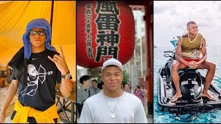 Thumbnail: Les vacances de rêve de Kylian Mbappé 🌴☀️😎 #mbappe #kyks #vacation #travel #holiday