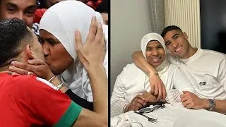Thumbnail: Achraf Hakimi's unconditional love for his mom Saida Mouh ❤️ #hakimi #mother #psg #morocco