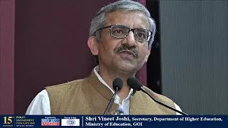 Thumbnail: IMC 2025 | VALEDICTORY SESSION | Shri Vineet Joshi, Secretary, Department of Higher Education, GOI