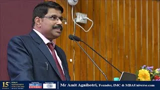 Thumbnail: IMC 2025 | INAUGURAL SESSION | Mr Amit Agnihotri, Founder & Chair, Indian Management Conclave