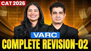 Thumbnail: CAT 2026 Exam Preparation | VARC For CAT Revision Marathon Part 02 | Master Recap Mission 100