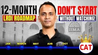 Thumbnail: CAT 2027 Exam LRDI Preparation 🔥 | Full Year Plan, Syllabus, Strategy & Study Plan