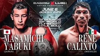 Thumbnail: Masamichi Yabuki vs. Rene Calixto | Official Prediction