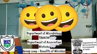 Thumbnail: Group song by III BSc Microbiology Benefits of Microbes, Tbakcw, #dbtstar