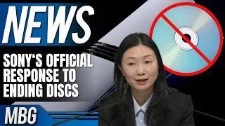 Thumbnail: Sony's Official Response to Ending Discs - They are "Cautiously" Proceeding as Planned
